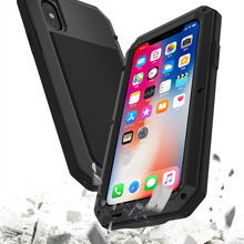 Heavy Duty Protection Armor Metal Aluminum Phone Case For IPhone13 Pro Max 12 11 Mini XS XR X 6 6S 7 8 Plus Shockproof Cover 2024 - buy cheap