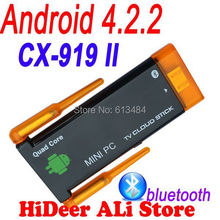 Google tv stick CX-919II CX-919 II Dual Wi-Fi антенны Сильный сигнал CX-919 Quad core android Мини ПК 2 ГБ RAM 8 ГБ ROM 2024 - купить недорого