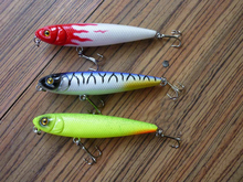 10PCS/lot  pencil lure fishing fish Minnow  hook baits 8cm/7.8g 2024 - buy cheap