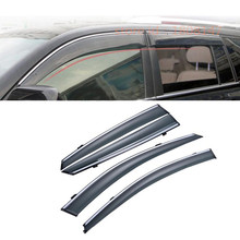 For Toyota Highlander 2008 2009 2010 2011 Car Body Stick Lamp Plastic Window Glass Wind Visor Rain/Sun Guard Vent Part 4pcs 2024 - buy cheap