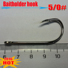 2016hot  fishing baitholder hooks size:5/0#,quantity:100pcs/lot High quality, high hardness of hook!!! 2024 - buy cheap