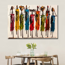 Retrato abstracto de decoración para sala de estar, cuadro sobre lienzo para pared, carteles personalizados e impresiones, imágenes Pop Art 2024 - compra barato