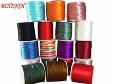 1.5mm Rattail Satin Nylon Cord Chinese Knot Beading Cord+Macrame Rope  Bracelet Cords Jewelry Accessories 960m/12rolls 2024 - buy cheap