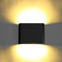 10X6 W/12 W lámparas de pared LED IP65 impermeable de la pared interior de la lámpara Luz de escalera de led AC85-AC265V corredor luces de pared de cabecera 2024 - compra barato