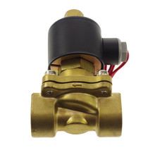 AC110V Water Air Gas Fuel NO Electric Solenoid Valve 3/4" BSPP Flow 20mm 2024 - buy cheap