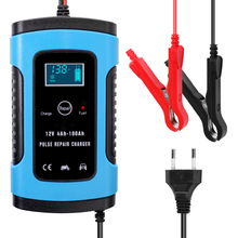 Full Automatic Car Battery Charger 110V 220V 12V 6A Intelligent Fast Power Charging Pulse Wet Dry Lead Acid  Digital LCD Display 2024 - buy cheap