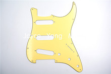 Niko Cream 3 PLY SSS Electric Guitar Pickguard For Fender Strat Style Electric Guitar Free Shipping Wholesales 2024 - buy cheap