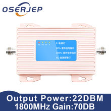 Oserjep 70db 4g lte repetidor lte 1800 b3 banda telefone sinal impulsionador celular amplificador gsm dcs 1800mhz repetidor móvel 2024 - compre barato