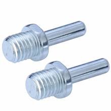 2pcs Polish Pad M14 Screw Spindle Drill Adapter For Car Polish Wax Foam Sponge Pad  Stainless Steel Polisher Buffer Adapter 2024 - buy cheap