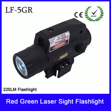 Tactical Gun Red Dot Laser Riflescope Sight Scope With 220L LED Flashlight Switch Button For 20mm Rail Rifle Pistol Hunting 2024 - buy cheap