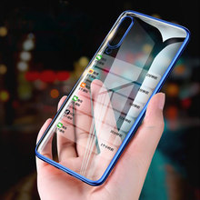 Case for Xiaomi Mi 9 SE Play 3D Laser Plating Soft TPU Clear Cover for Xiaomi Redmi Note 7 Pro Mi9 Bright Crystal Phone Cases 2024 - buy cheap