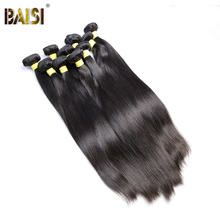 BAISI Hair-extensiones de cabello humano peruano virgen, sin procesar, 100%, venta al por mayor, 10 oferta de extensiones 2024 - compra barato