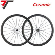 Ruedas de carbono R36 para bicicleta de carretera, Cubo de cerámica, superligero, 1150g, 700C, 38mm, 50mm, clincher, tubular, 25mm de ancho, juego de ruedas de bicicleta de carbono 2024 - compra barato