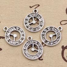 10pcs Charms Death Clock 22x18mm Antique Making Pendant fit,Vintage Tibetan Silver color,DIY Handmade Jewelry 2024 - buy cheap