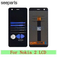 100% Tested For Nokia 2 LCD Display Touch Screen Digitizer Assembly Mobile Phone Nokia2 N2 Repair Replacement For Nokia 2 N2 LCD 2024 - buy cheap