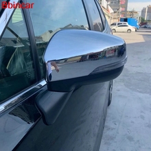 Bbincar внешние аксессуары для Subaru Forester SJ 2019 зеркало заднего вида, зеркало, боковое крыло, защитная крышка, отделка ABS хром 2024 - купить недорого