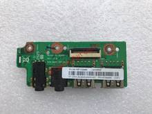 original USB AUDIO JACK BOARD FOR ASUS N55S  N55SF IO BOARD 2024 - buy cheap