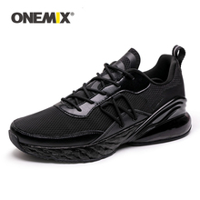 ONEMIX Verão Homens Correndo Sapatos Respirável Sapatos de Malha Tênis para Caminhada Confortável Esportes Almofada de Ar Atlético Sapatos de Corrida Ao Ar Livre 2024 - compre barato