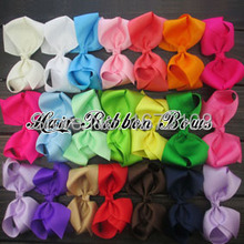 Toplay 120pcs/lot 6" Large bows Big Bow Grosgrain Boutique Ribbon Hair Bows Accessories For Girls  Hair Clips For Teens 2024 - buy cheap