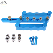 New Self Centering Doweling Jig Kit Metric Dowel 6/8/10mm Pins Drilling Tools for Woodworking Joinery Punch Locator Carpenter 2024 - buy cheap