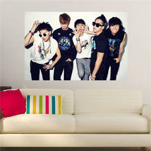 Custom canvas print  BIGBANG poster fabric cloth silk wall poster print Silk Fabric Print SQ0429-LZY-B70 2024 - buy cheap