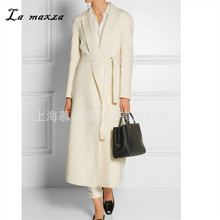Women Winter Coat Wool 2020 Vintage Elegant Clothes Camel OL Fashion Outwear Long Coat Women Plus 2024 - buy cheap