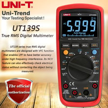 UNI-T UT139S True RMS digital multimeter, LPF (low pass filter)/LoZ (low impedance input) function/Temperature test EBTN display 2024 - buy cheap