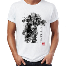 Men's T Shirt Jojo's Bizarre Adventure Ink Art Watercolor Japanese Anime Awesome Artwork Printed Tee 2024 - buy cheap