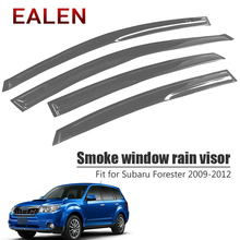 EALEN-deflectores solares de ventilación para Subaru Forester 2009, 2010, 2011, 2012, accesorios de protección, 4 Uds./1 Juego, visera de ventana de humo de lluvia 2024 - compra barato