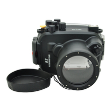 Meikon 40M/130ft Underwater Waterproof Housing Case For Sony A7 A7R A7S 28-70mm Lens 2024 - buy cheap