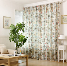 The new material cloth cotton fabric printed curtains bedroom curtains living room balco 2024 - buy cheap