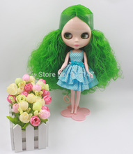 Nude  blyth doll green curly  hair cute doll xv14 2024 - buy cheap