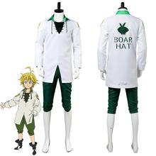 The Seven Deadly Sins Meliodas Cosplay Costume Outfit Halloween Carnival Cosplay Costumes Shoes Boots 2024 - buy cheap