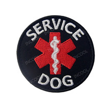 Embroidery Patch Service Dog Medic Medical Star of Life EMT Military Tactical Patches Emblem Appliques Embroidered Badges 2024 - buy cheap
