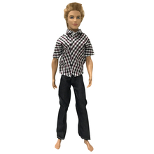 NK One Set Prince Ken Doll's Clothes Fashion Outfit Cool Daily Casual Wear For Barbie Boy Doll AccessoChildren's Gift 51B 2024 - buy cheap