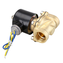 2W-200-20 3/4 Inch Brass Electric Solenoid Valve Water Air Fuels N/C DC 12V 2024 - buy cheap