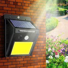 48LEDs COB Solar Garden Light PIR Motion Sensor Solar Powered Wall Lamp Outdoor Waterproof IP65 Home Garden Security Lights 2024 - buy cheap