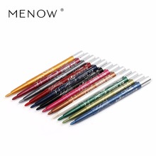 Menow Brand Eye Makeup 12Color/Set  Waterproof Eyeliner Pencil Lipliner Lady Beauty Long-lasting Eyeliner  Cosmetics  P10001 2024 - buy cheap