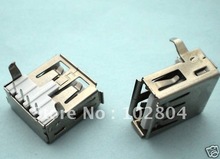 USB 4 Pin 90 Degree Jack Female Connector, for PC Use 200 Pcs Per Lot High Quality 2024 - buy cheap