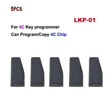 Keyecu 2017 LKP-01 chip em branco chave do carro para 4c programador chave pode programar/copiar 4c em estoque 2024 - compre barato