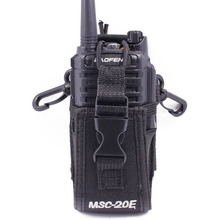 Abbree MSC-20E Portable Walkie Talkie Nylon Case Cover Handsfree Holder for Baofeng UV-5R UV-XR UV-9R Plus UV-82 Walkie Talkie 2024 - buy cheap