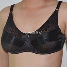 Silicone Breast Form 1Pair 1600g Artificial False Fake Boob Enhancer For Mastectomy+A Silk Bra Code 90 2024 - buy cheap