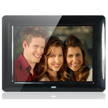 Nuevo marco de fotos Digital con pantalla LCD TFT de 8 pulgadas, marco de fotos multifuncional con reproductor MP3/MP4, envío gratuito 2024 - compra barato