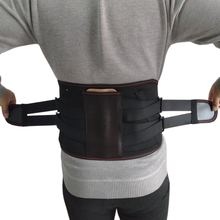 Novo corretor de postura ortopédico ajustável, elástico, cinta aparadora de cintura para lombar, faixa de metal 2024 - compre barato