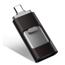 Флеш-накопитель USB Type-C, 4 в 1, 32 ГБ, 16 ГБ, 64 ГБ, 128 ГБ, 32 ГБ 2024 - купить недорого