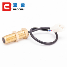 Universal Engine Magnetic Speed Sensor M18 Brass transmition diesel generator part electronic alarm ohm rpm speed pickup sensor 2024 - купить недорого