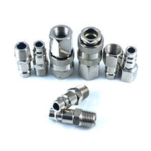 8pcs European Style 1/4''NPT Quick Coupling Male and Female Set Connector Kit  Coupler Air Hose Pneumatic Fitting 2024 - buy cheap
