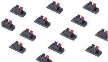 Wholesale 400pcs 2PIN PUSH Red and Black Spring Push Type Speaker Cable wire Loudspeaker Audio Terminal Board Connector -w2-3 2024 - buy cheap