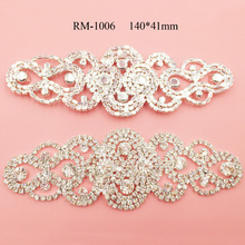 Banda de diamantes de imitación de cristal para vestidos de novia, faja para vestidos de novia, cinturones (RM-1006), 1 unidad 2024 - compra barato