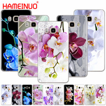 Hameinuo capa colorida orquídea flores, capa para celular samsung galaxy j1 j2 j3 j5 j7 mini ace 2016 2015 prime 2024 - compre barato